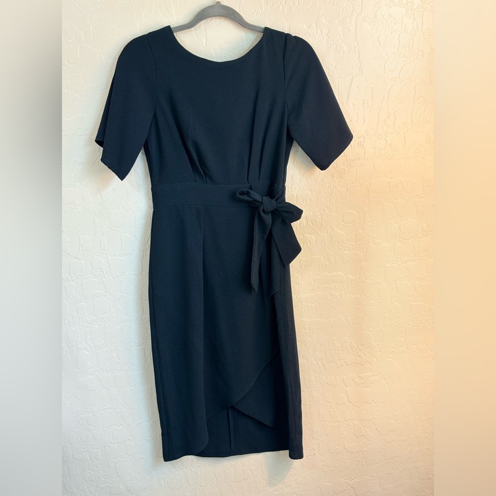 NWT Closet London Navy Blue Midi Dress